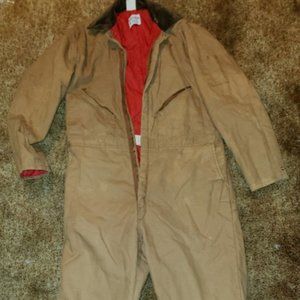 Vintage Walls Zero-Zone Large Brown Coveralls Insulated X Large Tall Chest 48-48